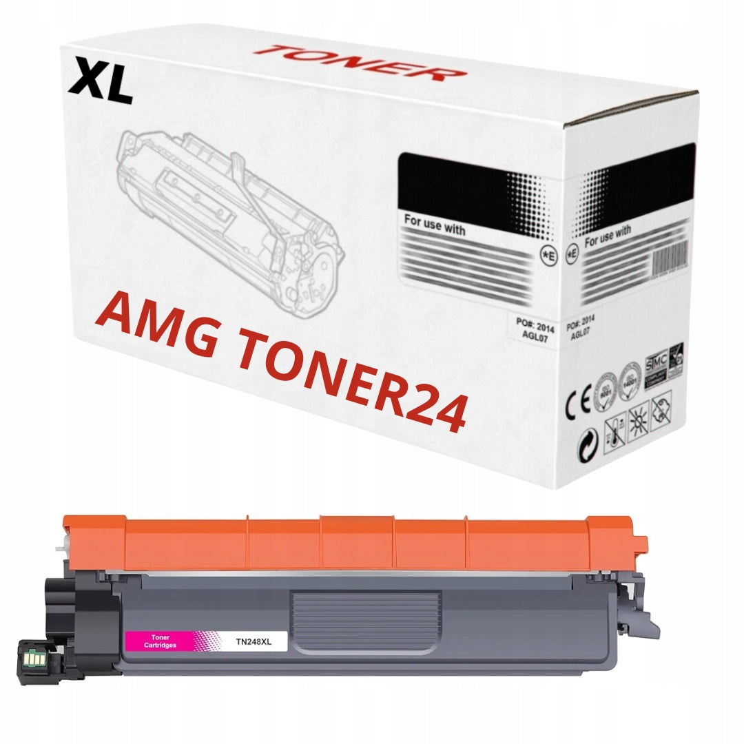 Brother TN248 XL Magenta Toner Cartridge for MFC-L3740CDW, MFC-L8340CDW, MFC-L8390CDW