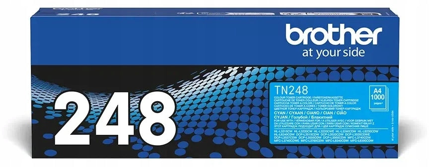 Brother toner TN-248C azurová (1000 stran) - originální
