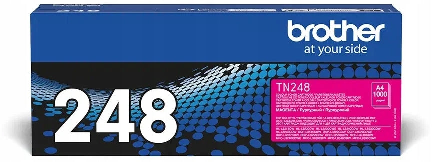 Brother toner TN-248M purpurová (1000 stran) - originální