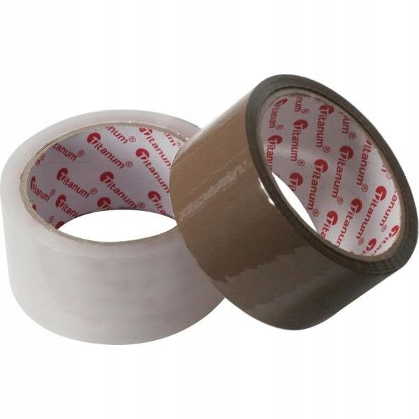 Brown Packing Tape 48 mm x 50 y Brand Titanum