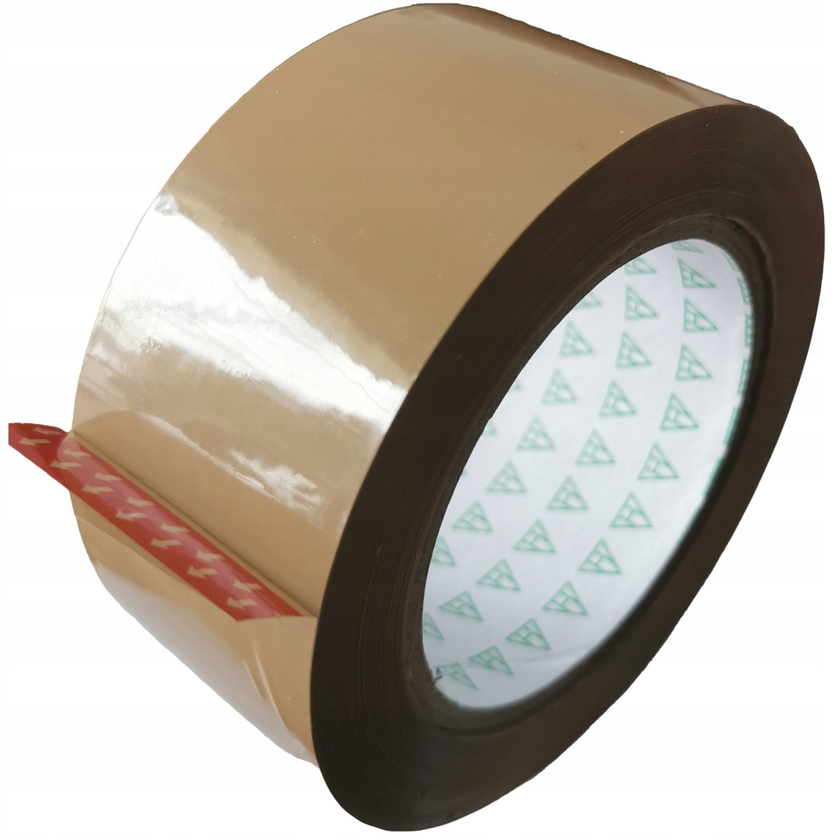 Brown Rubber / Solvent Packing Tape - Super Adhesive - 6 Pack Packaging status original