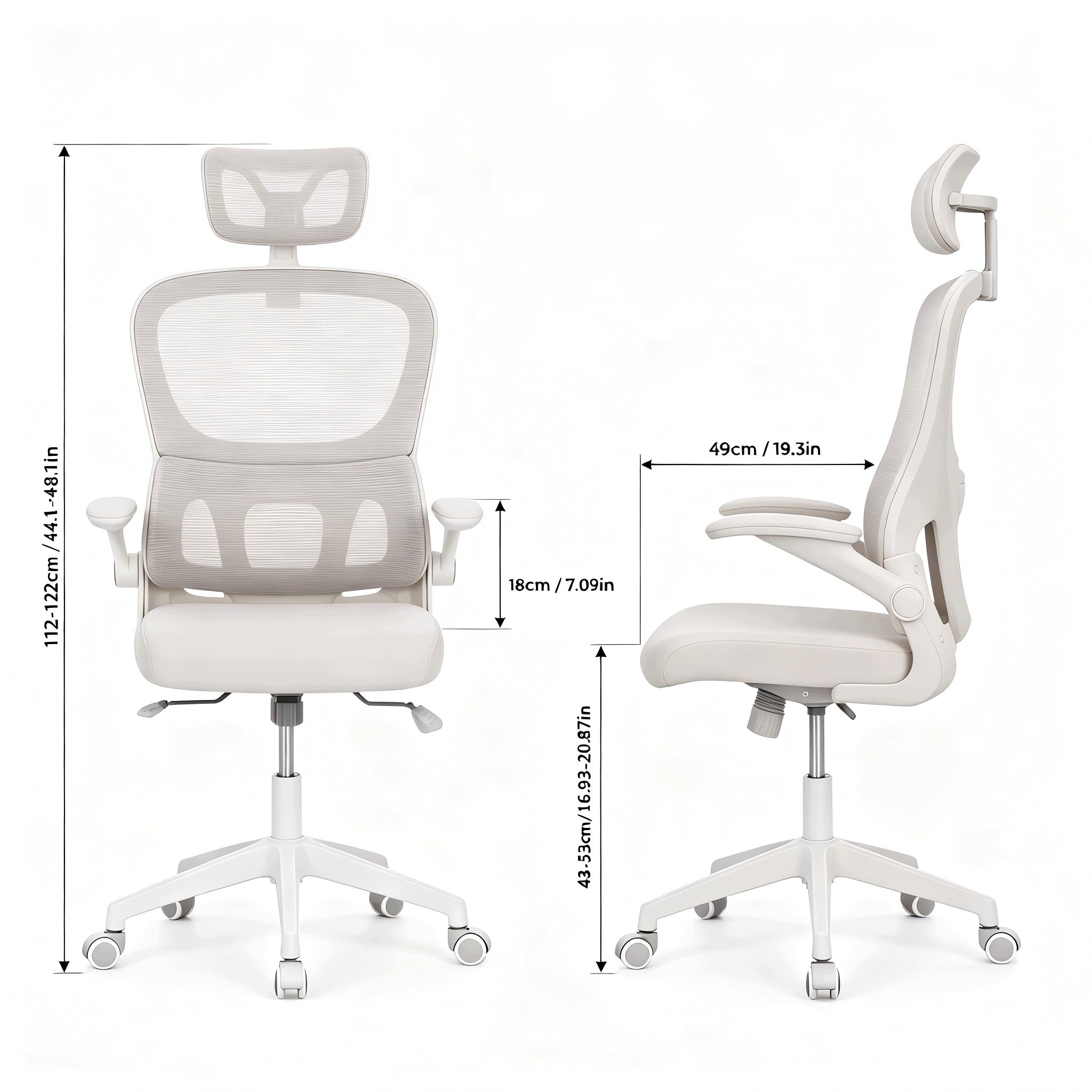 Brstheco Fotele Obrotowe Fotele Gamingowe Ergonomiczne Krzesło Biurowe Packaging status original