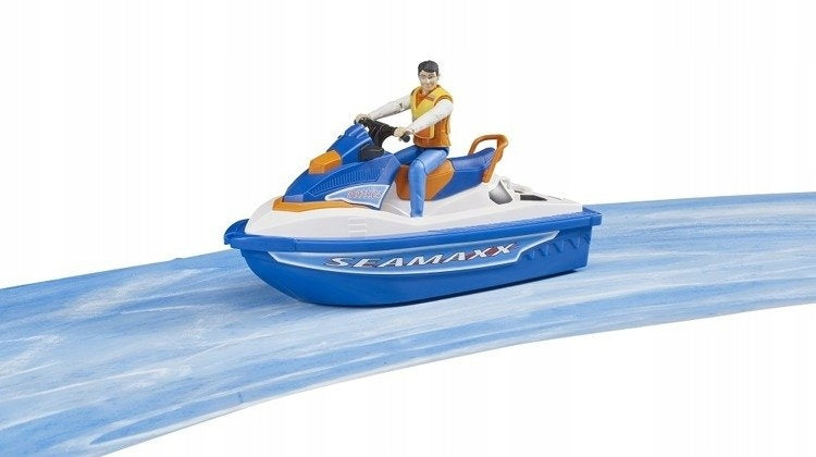 Vandens motociklas su figūrėle Bruder Personal Water Craft, 63150