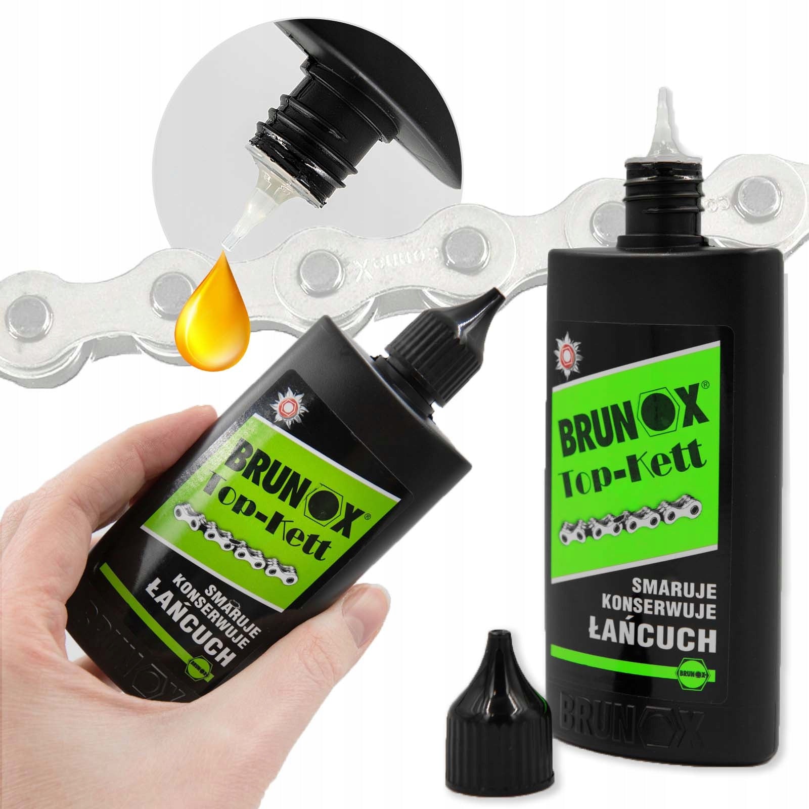 Brunox Top-Kett 100 ml bicycle chain lubricant lubricating oil Manufacturer code TOP_KETT_100