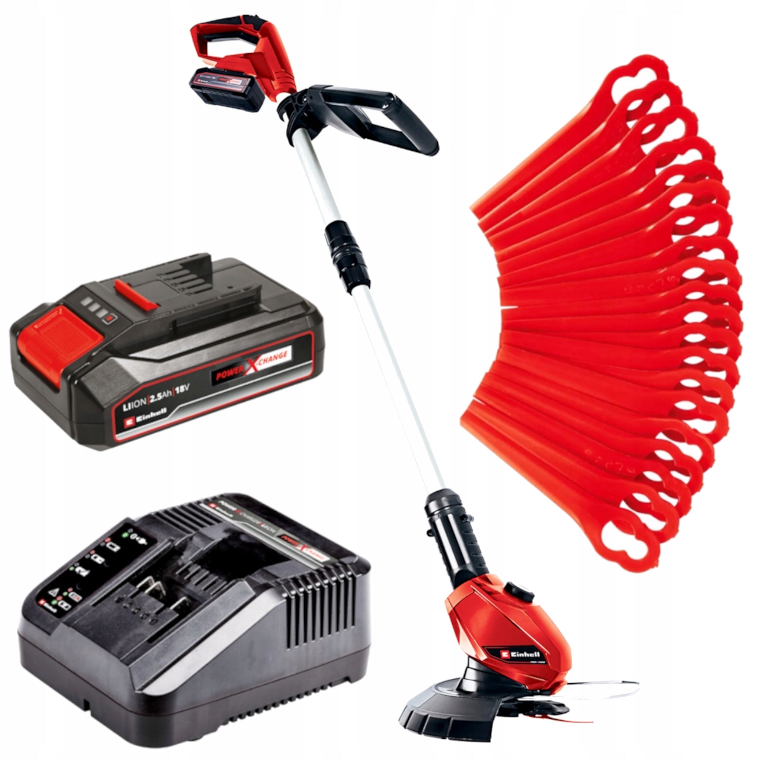 Brush Cutter Cordless Brush Cutter with Rechargeable Battery and 18v Knife Charger