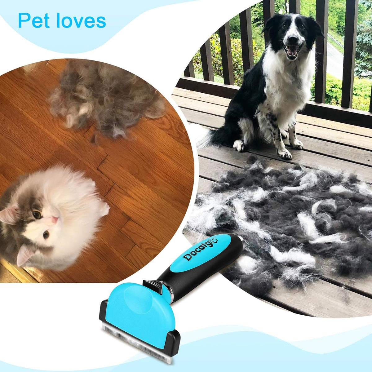 Brush Dog and cat brush Docatgo Brand Docatgo