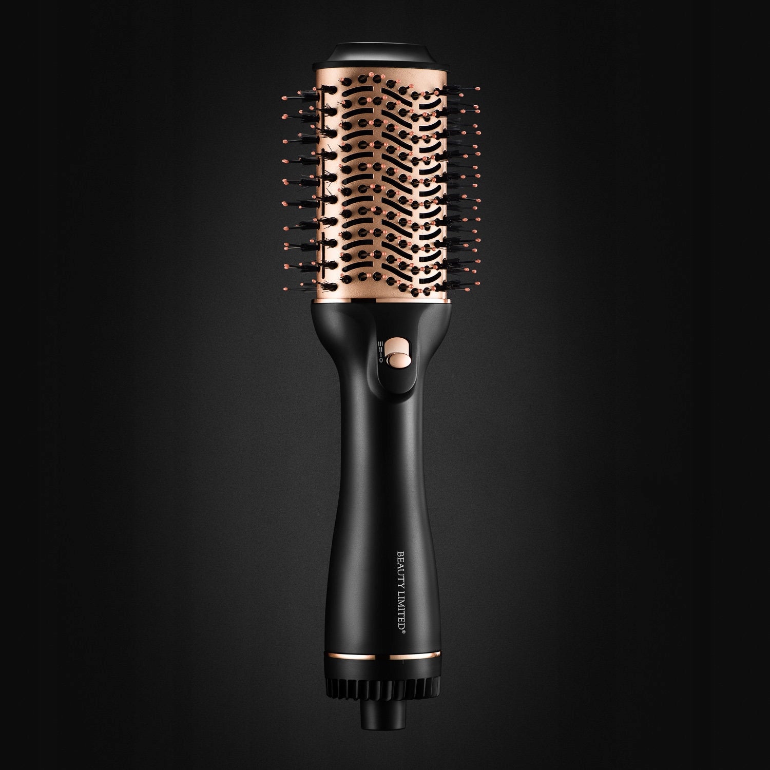 Brush Hair Dryer Black 3 Modes TOURMALINE IONIZATION 1200W Packaging status original