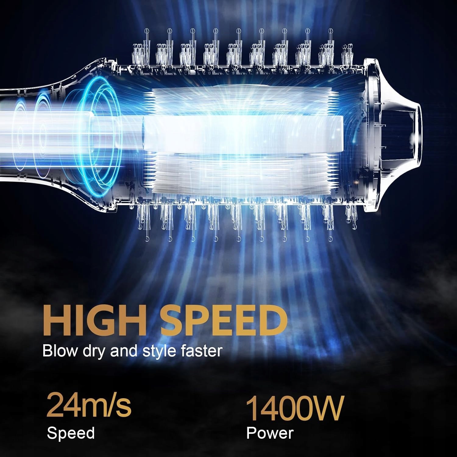 Brush, dryer and straightener [4 in 1] high speed 110 000 rpm EAN (GTIN) 734257345774