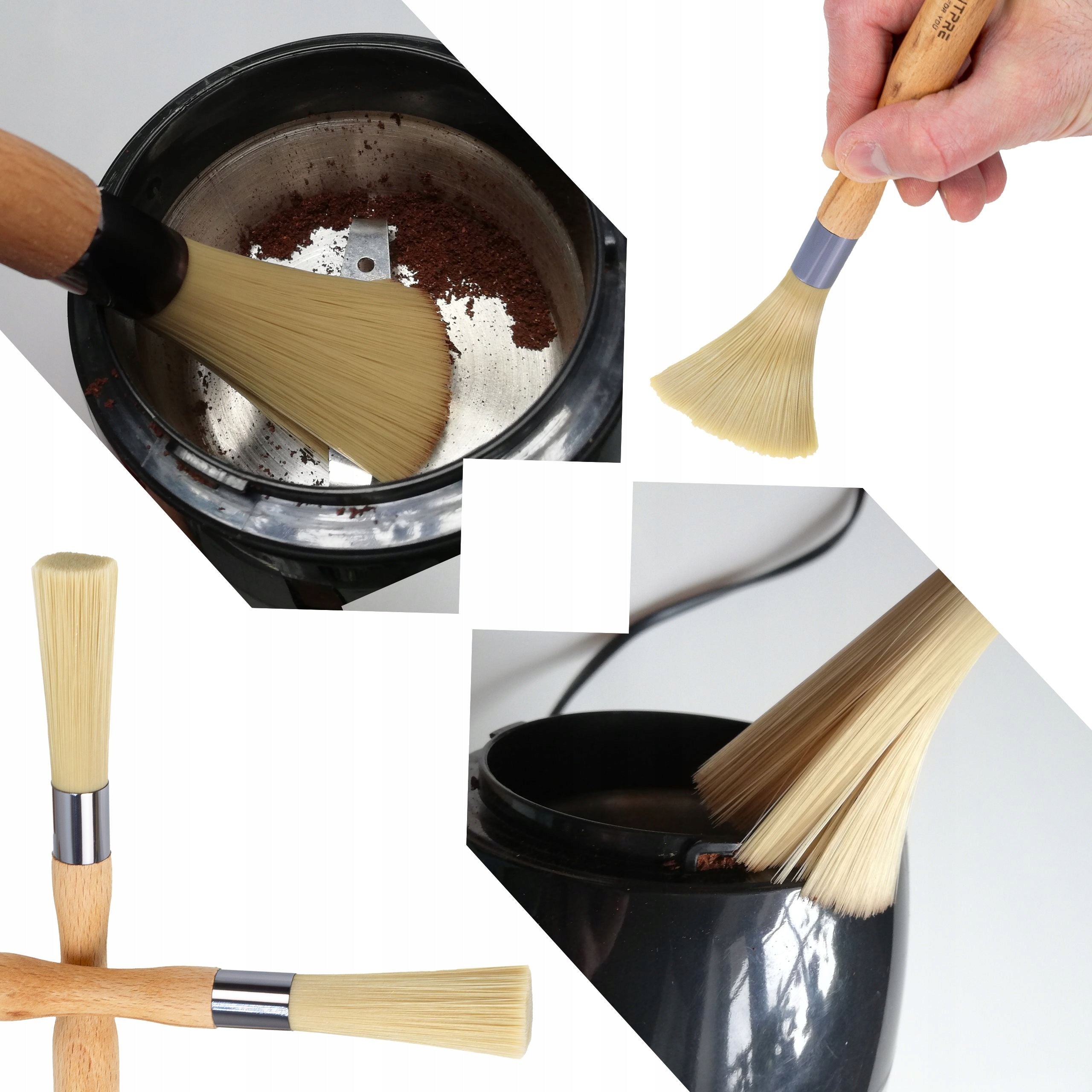 Brush for Cleaning Coffee Maker Zakamarków Magnetic Holder Packaging status original