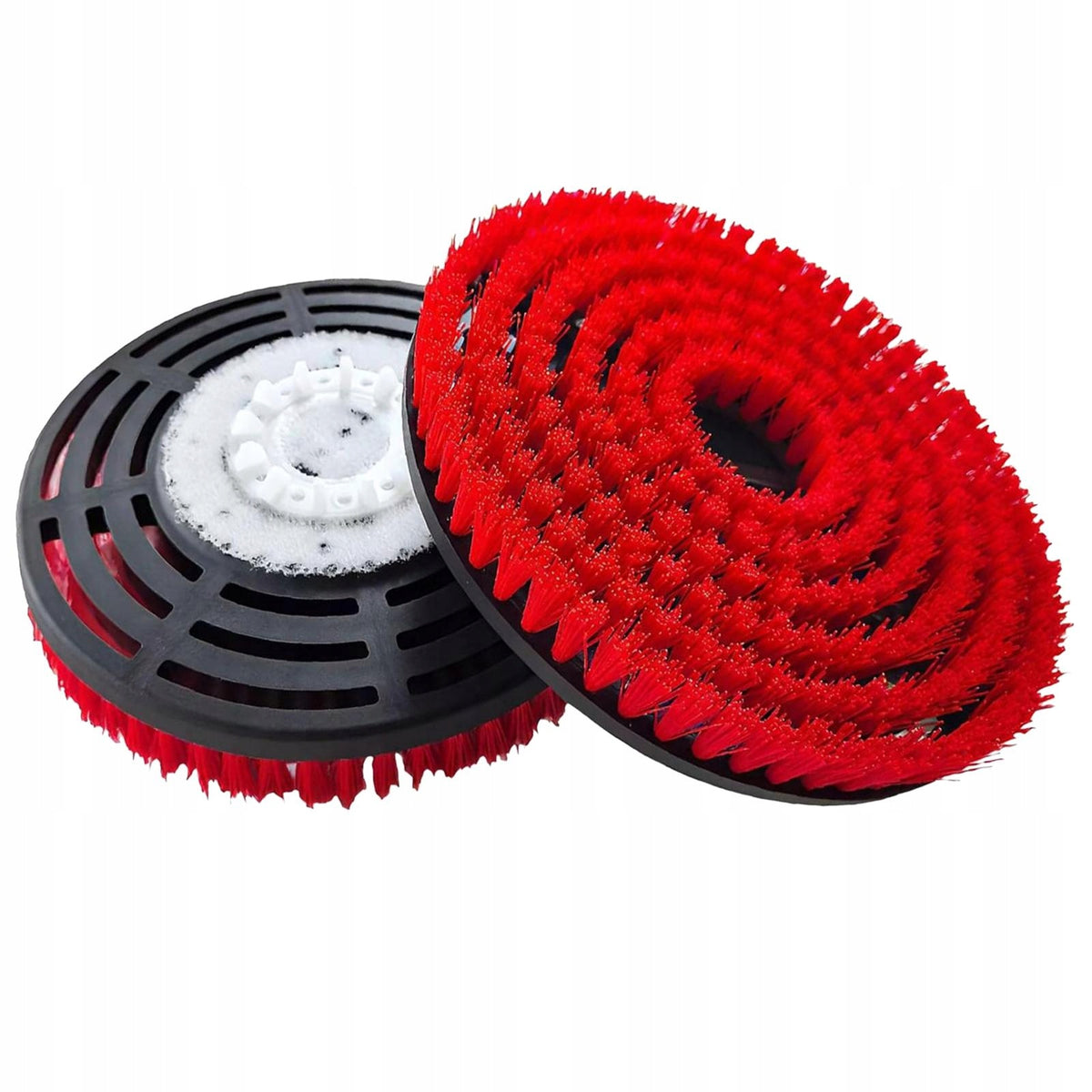 Brush for Steam Mop Upgrade Abrasive Polishing Pad for S8021 S7000 2 Red