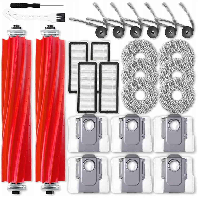 Brush set filters bags mops for ROBOROCK QV 35A/QV 35S QR 598 798