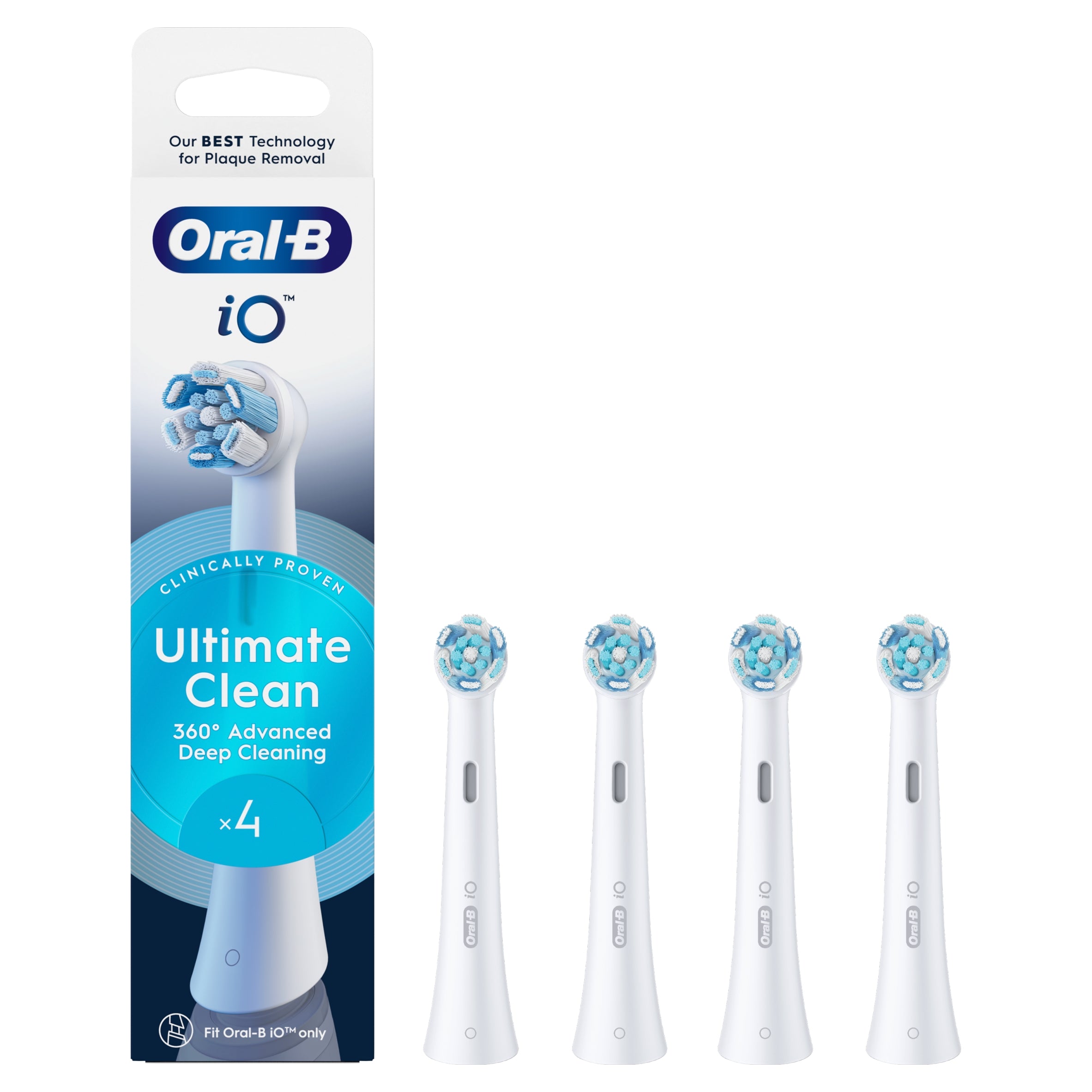 Brush tip Oral-B iO Ultimate Clean White 4 pcs. Brand Oral-B