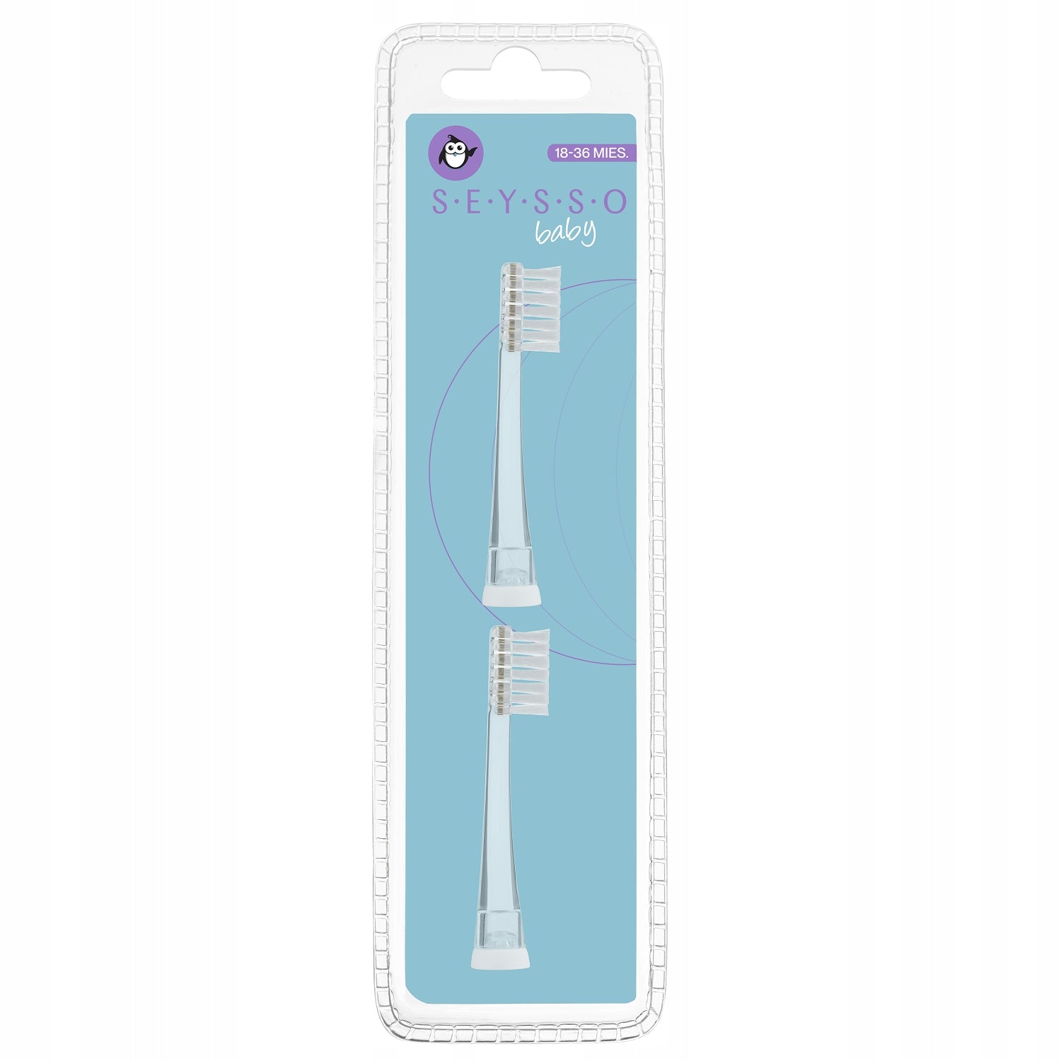 Brush tips SEYSSO BABY Penguin 18-36 msc 2 pieces for children Brand SEYSSO