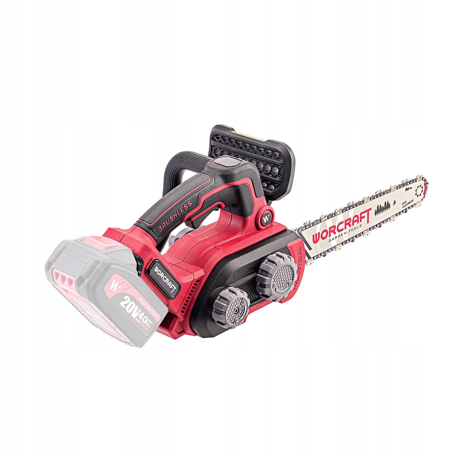 Brushless Cordless Chainsaw Worcraft 12" SDS Suitcase Guide manufacturer Worcraft