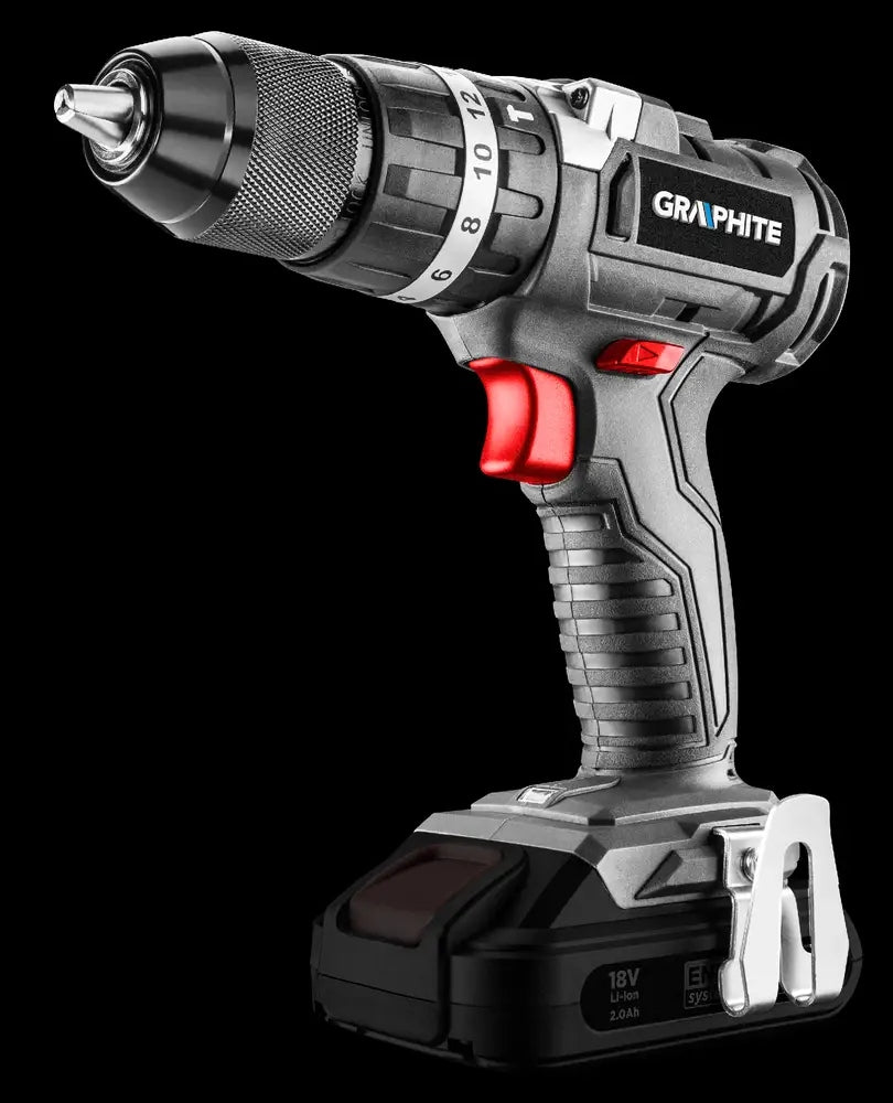 Brushless Cordless Drill/Driver with Impact Energy+ 18V, Li-Io Motor type brushless motor