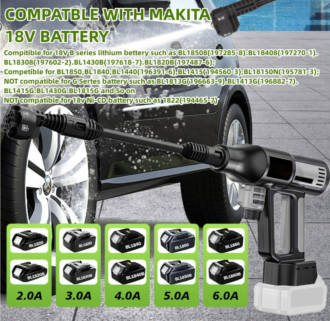 Brushless Pressure Washer Compatible with Makita 18V 120 Bar 6in1 Brand no brand