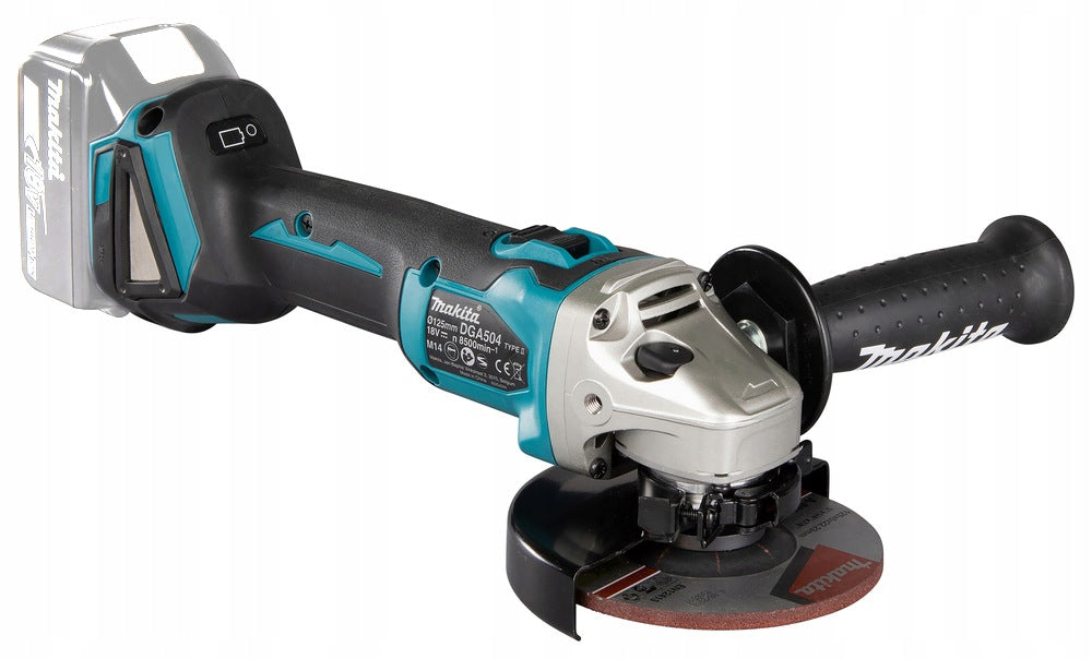 Brushless angle grinder Makita DGA504Z 18V LXT Ø125mm + BODY DISC Manufacturer code DGA504Z