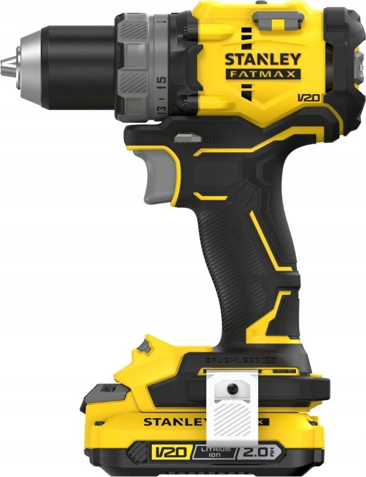 Brushless drill Stanley Fatmax V20 18V 2x2Ah 80Nm Brand Stanley