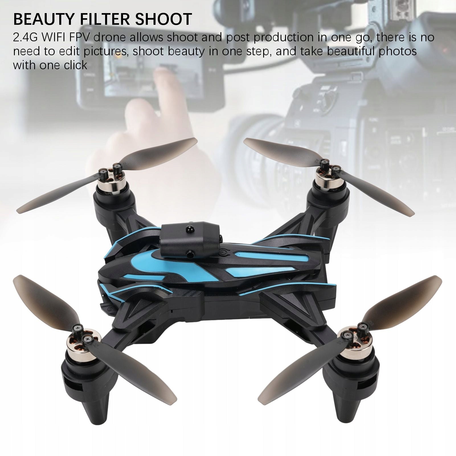 Brushless drone motor with HD camera 2.4G WIFI FPV aerial photography zd Model 6741GKCI