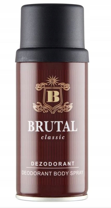 Brutal Classic Deodorant Spray 150 ml - Classic Protection for Men