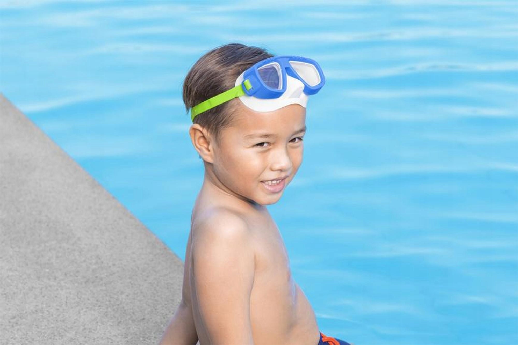 Brýle Bestway 22011, Hydro-Swim Lil' Caymen, smíšené barvy, plavání, potápě Brand Bestway
