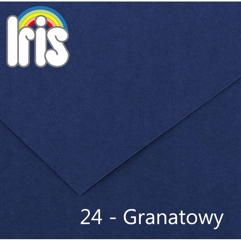 Kartonpapier Iris, blau, 50 Stk. 