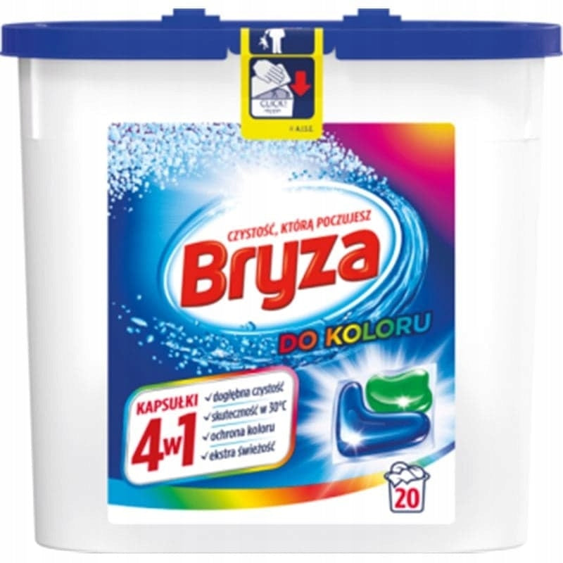 Bryza 4in1 Color Washing Capsules 20 Pack