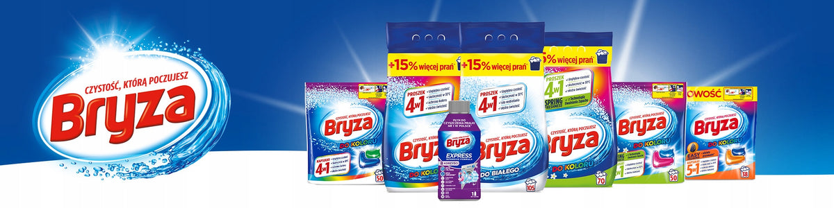 Bryza 4in1 Spring Freshness Color Washing Capsules 2 x 60 Pieces Packaging status original