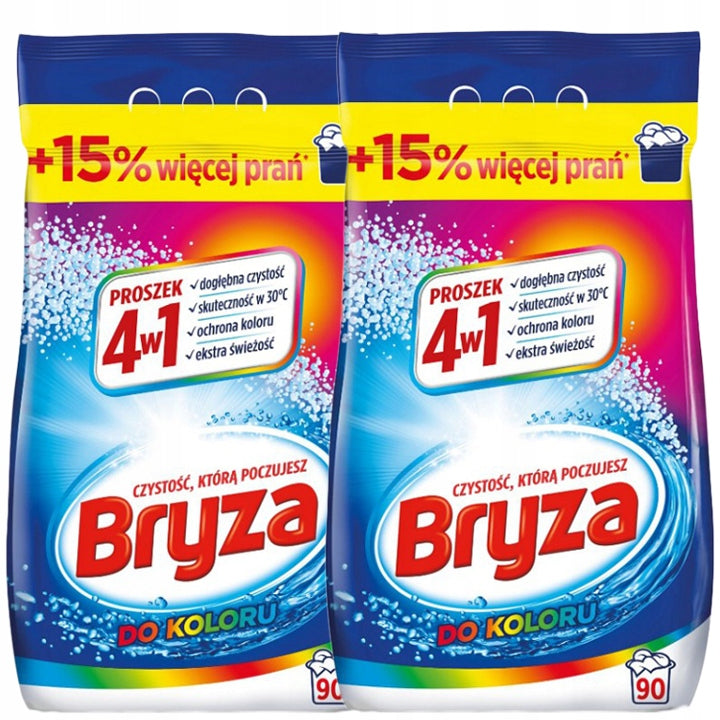 Bryza Washing Powder 4in1 Set Color 2x5,85kg