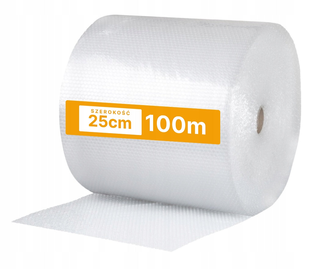 Bubble Film 25cm / 100m Protective Bubble Strong For Moving Packaging status original