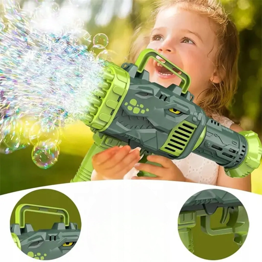 Bubble Gun Battery Operated Rifle for Kids and Baby Day Liquid Brand no brand