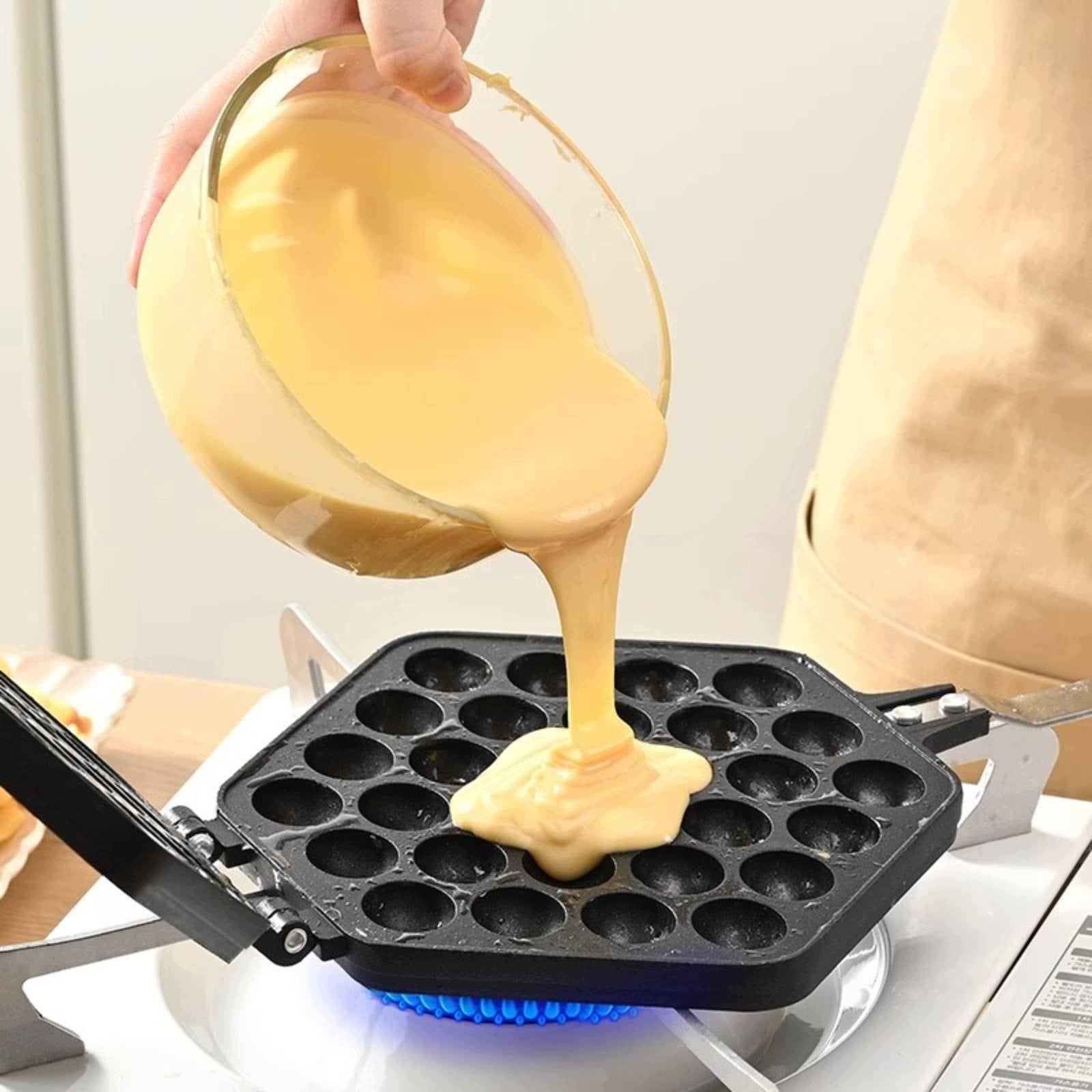 Bubble Maker Non Surface Hong Oriental Griddle Cake Pan Food Grade Coating Packaging status original