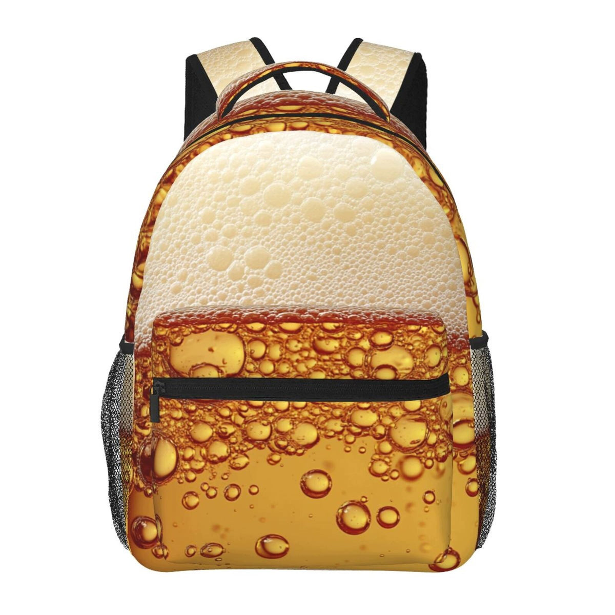 Bubble Print Backpack - Dual Shoulder, Casual, Sports, Lightweight, for School