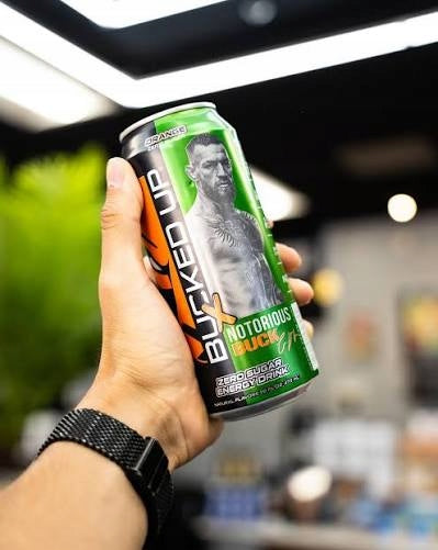 Bucked Up Energy Notorious Buck Orange Zero Sugar 473ml – USA Gym Lifestyle Packaging status original
