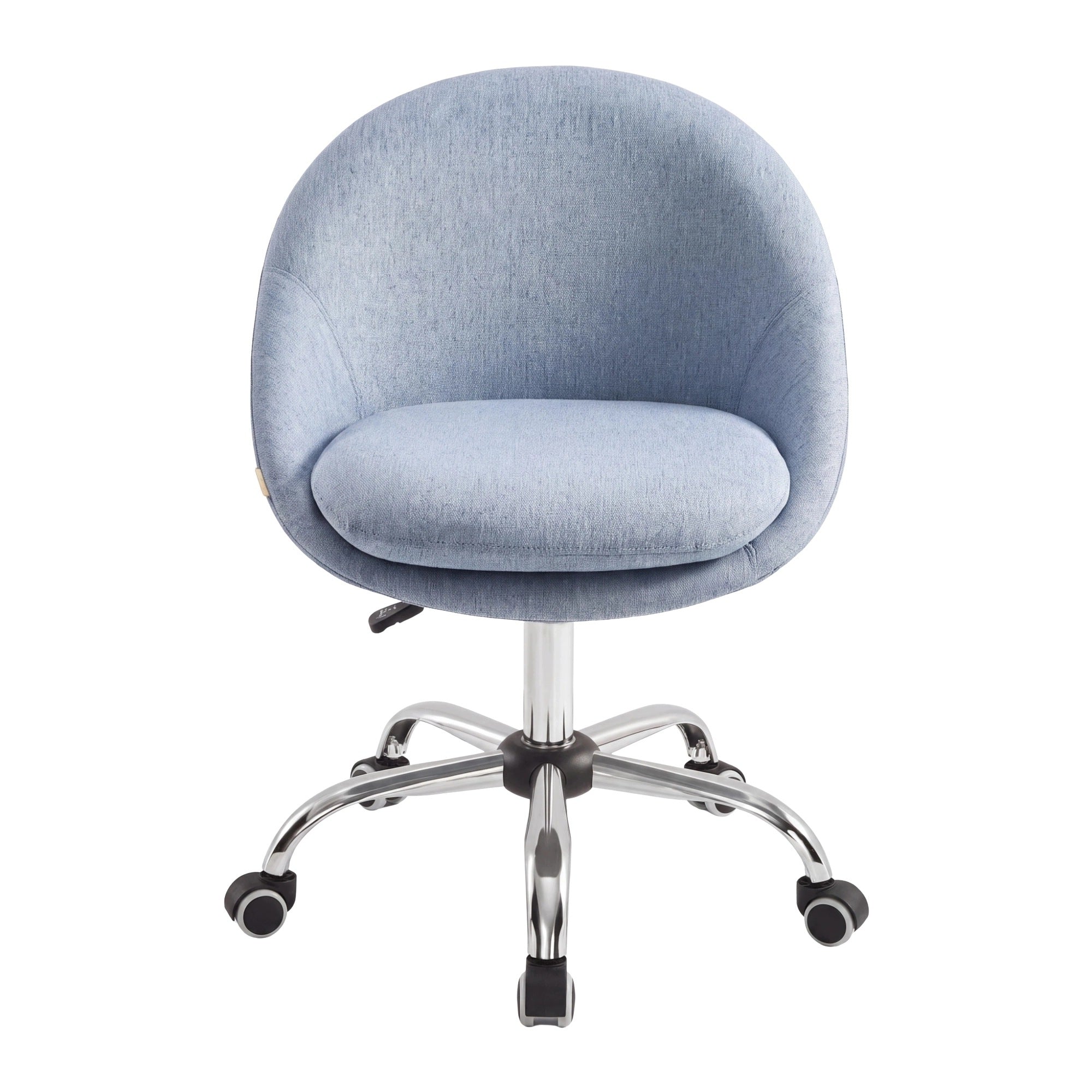 Bucket Chair Swivel Desk Chair on Wheels Blue Spacetronik Manufacturer code SPC-MIO-05