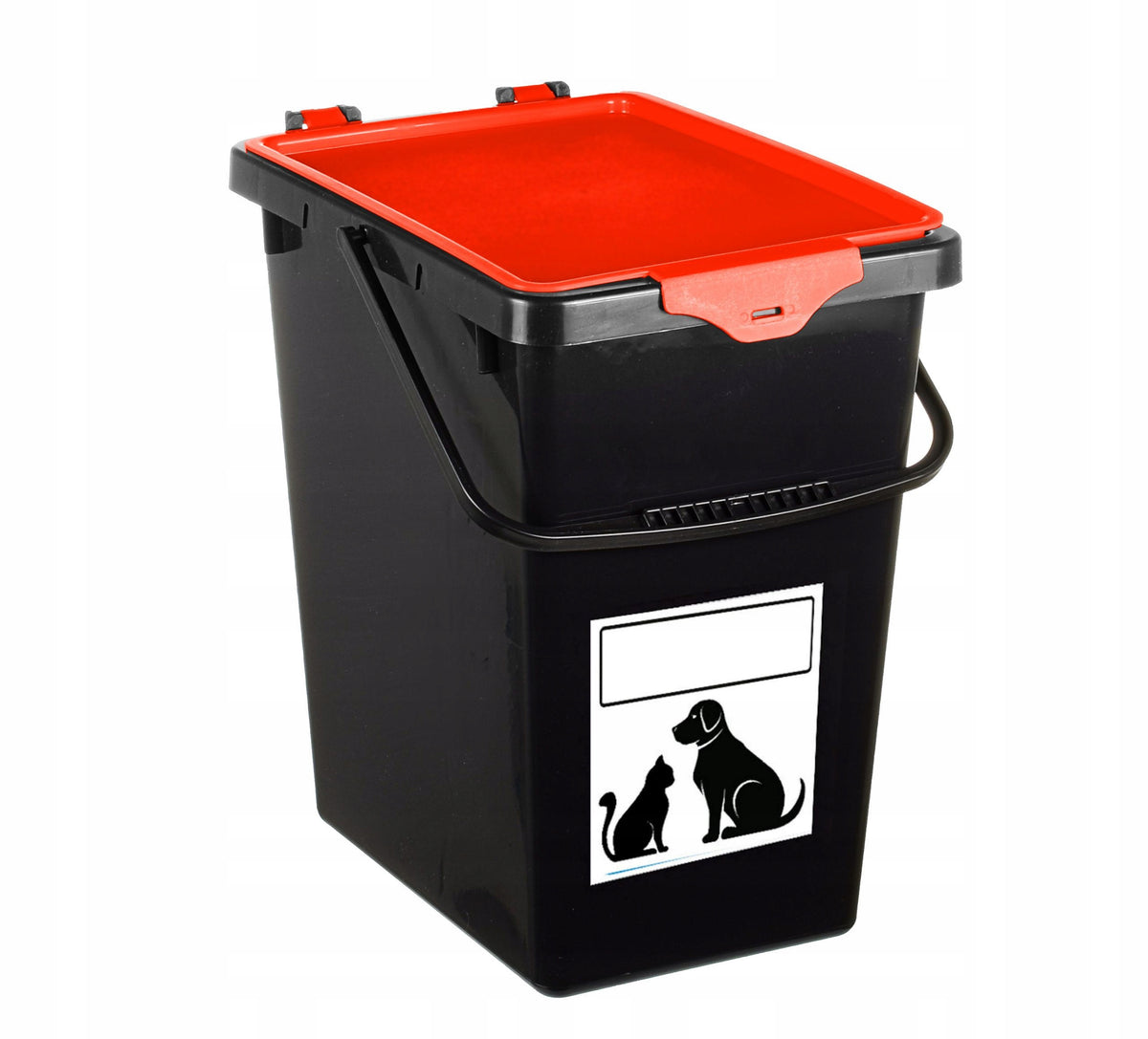 Bucket DRY CAT DOG FOOD Container with Lid POLISH 10L NKL