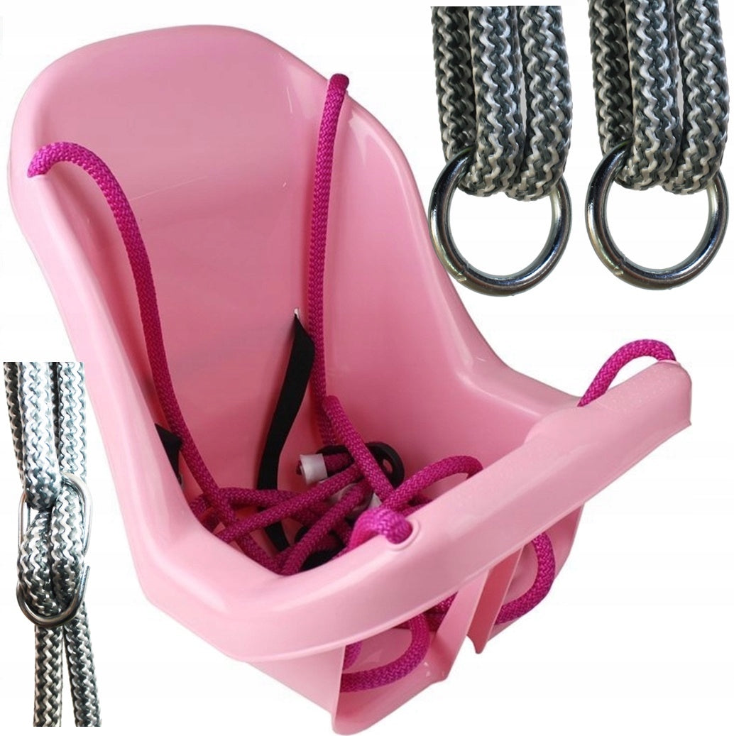 Bucket Swing + Bucket + Metal Wheels + BELTS + HOOKS + PEGS Brand no brand