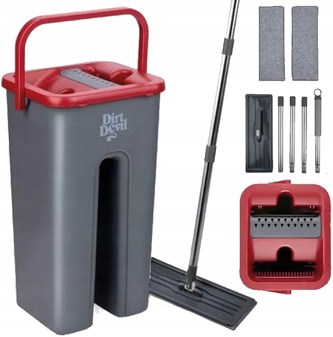 Bucket and Mop Flat Dirt Devil Small Narrow