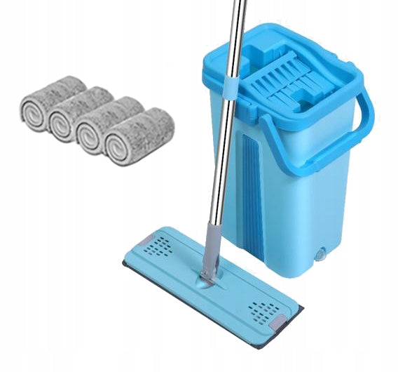 Bucket and flat mop Armony 33 cm