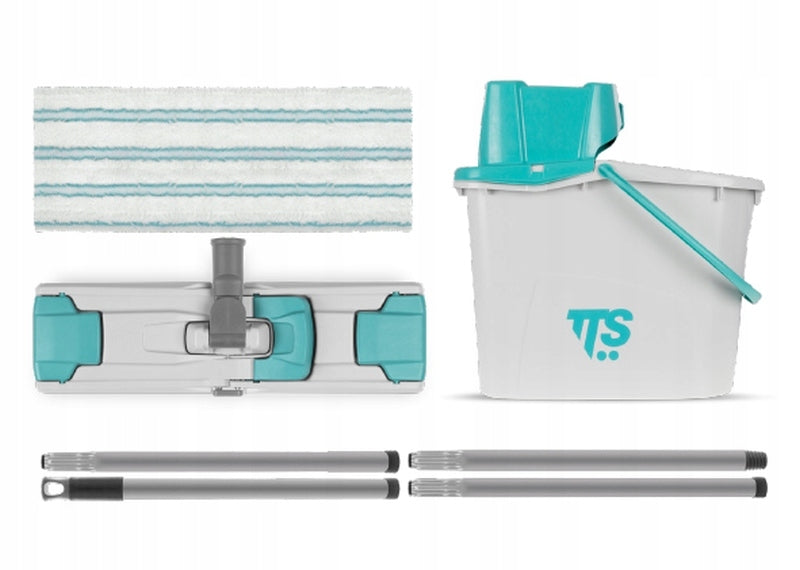 Bucket and flat mop TTS Cleaning