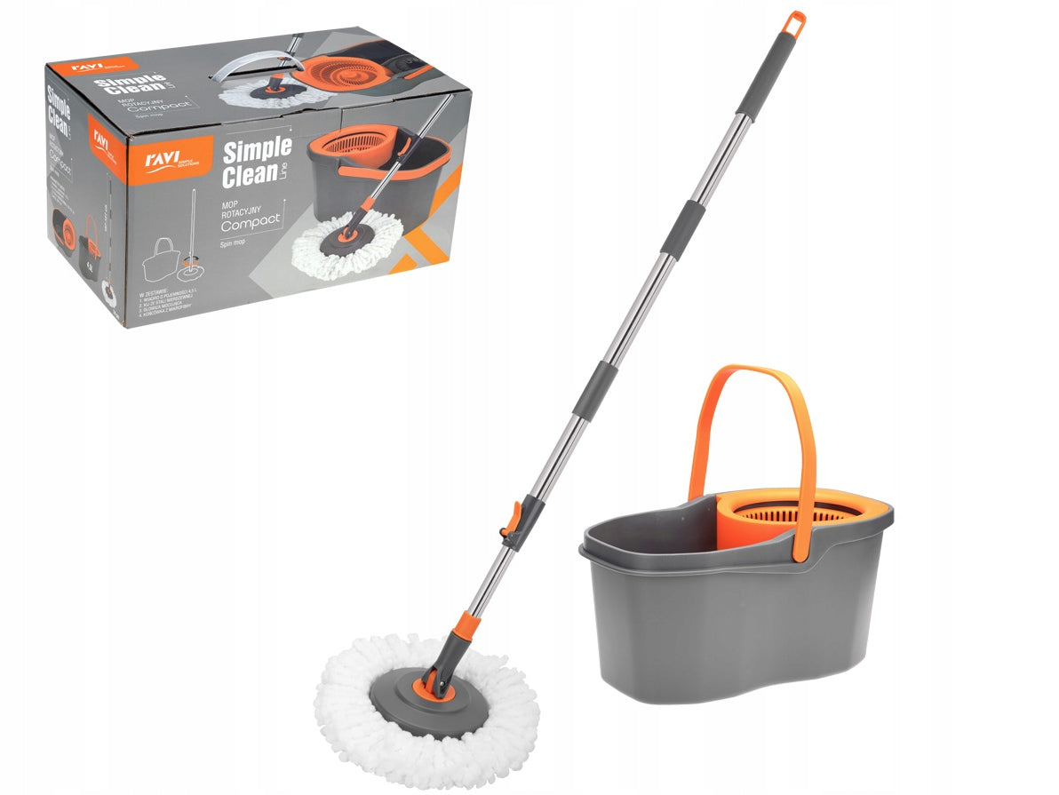Bucket and rotary mop Ravi COMPACT