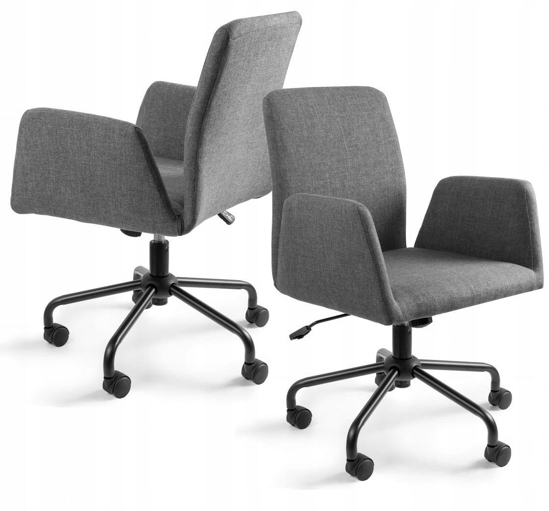Bucket office chair BRAVO GREY swivel chair
