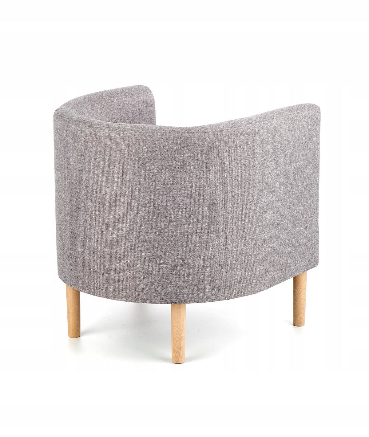 Bucket seat on legs CLUBBY Halmar Grey melange Manufacturer code V-PL-CLUBBY-FOT