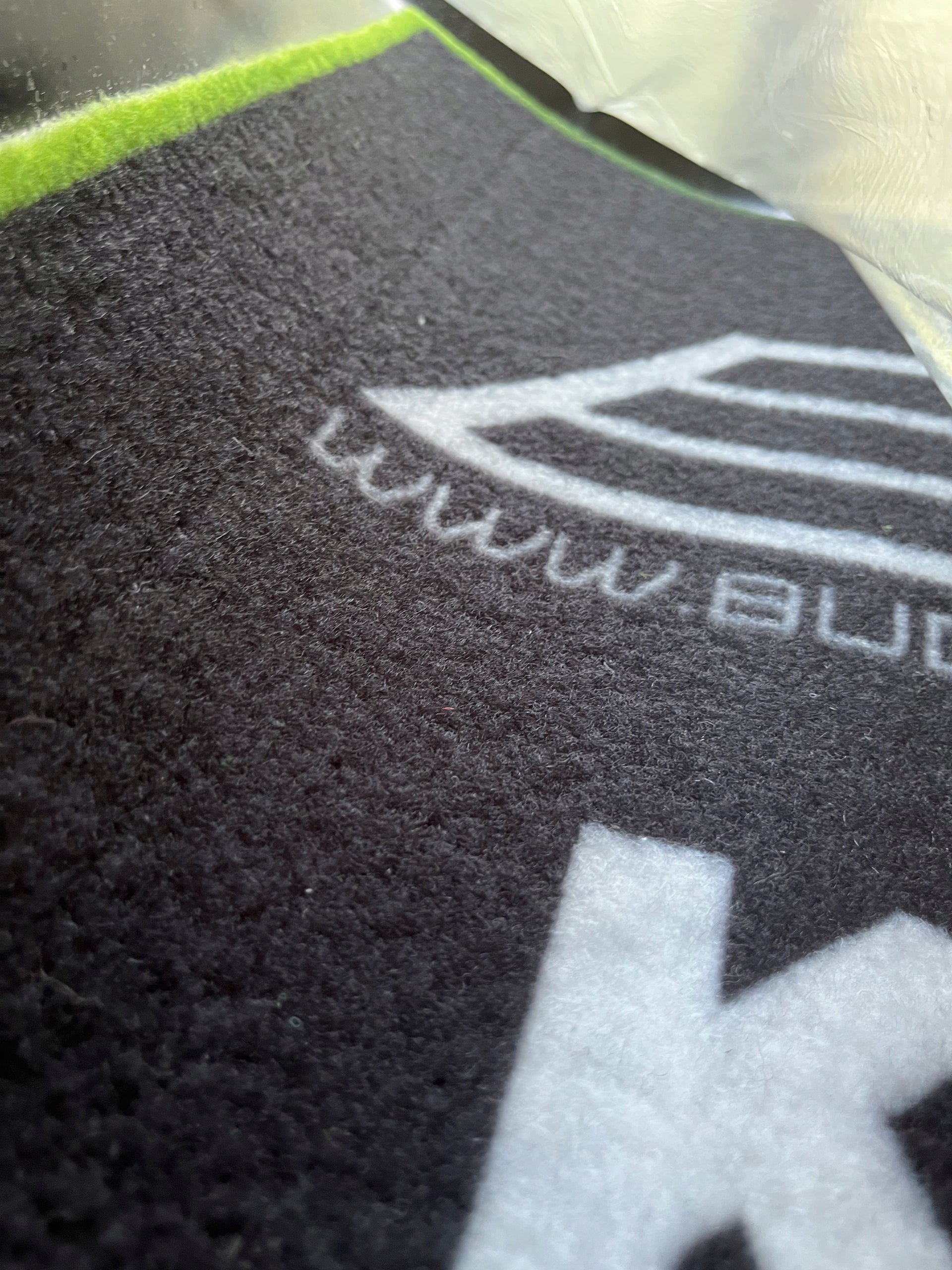 Bud racing small environmental mat KAWASAKI doormat gift idea Manufacturer no brand