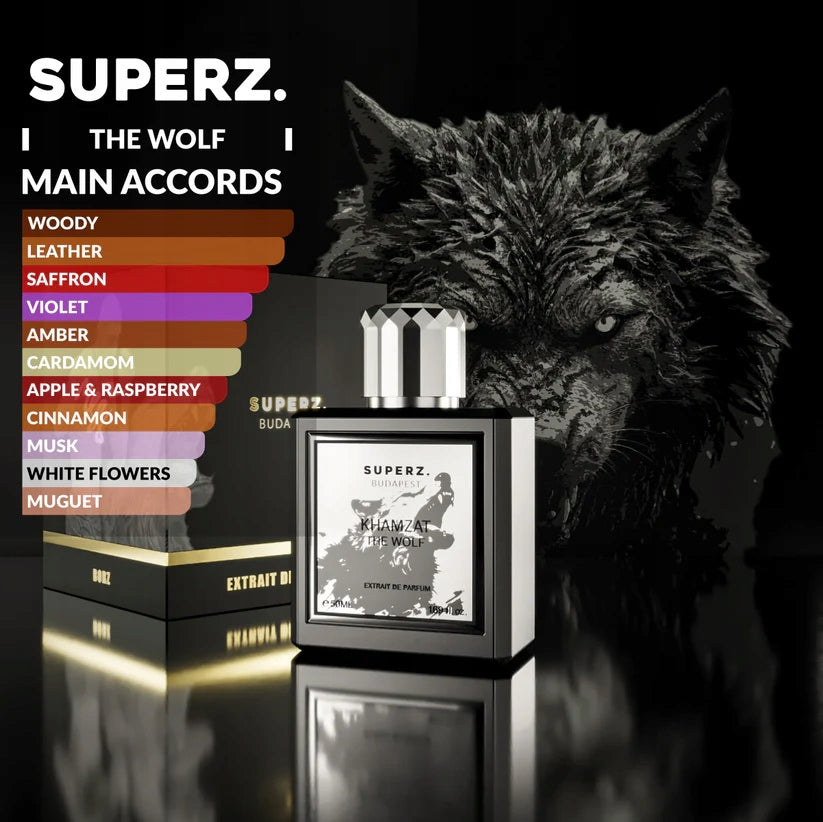 Budapest Khamzat - The Wolf Extrait de Parfum Unisex 50ml EAN (GTIN) 5999574981479