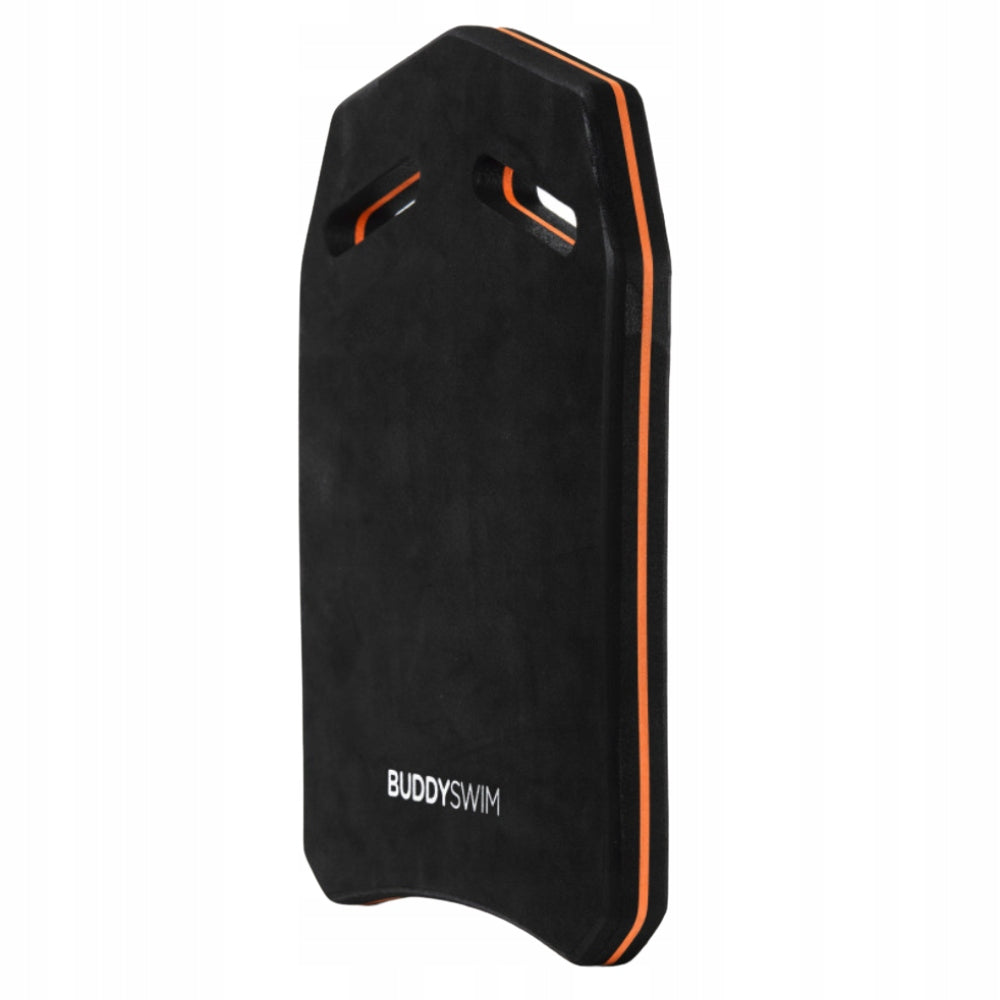 BuddySwim Kickboard Black/Orange Packaging status original