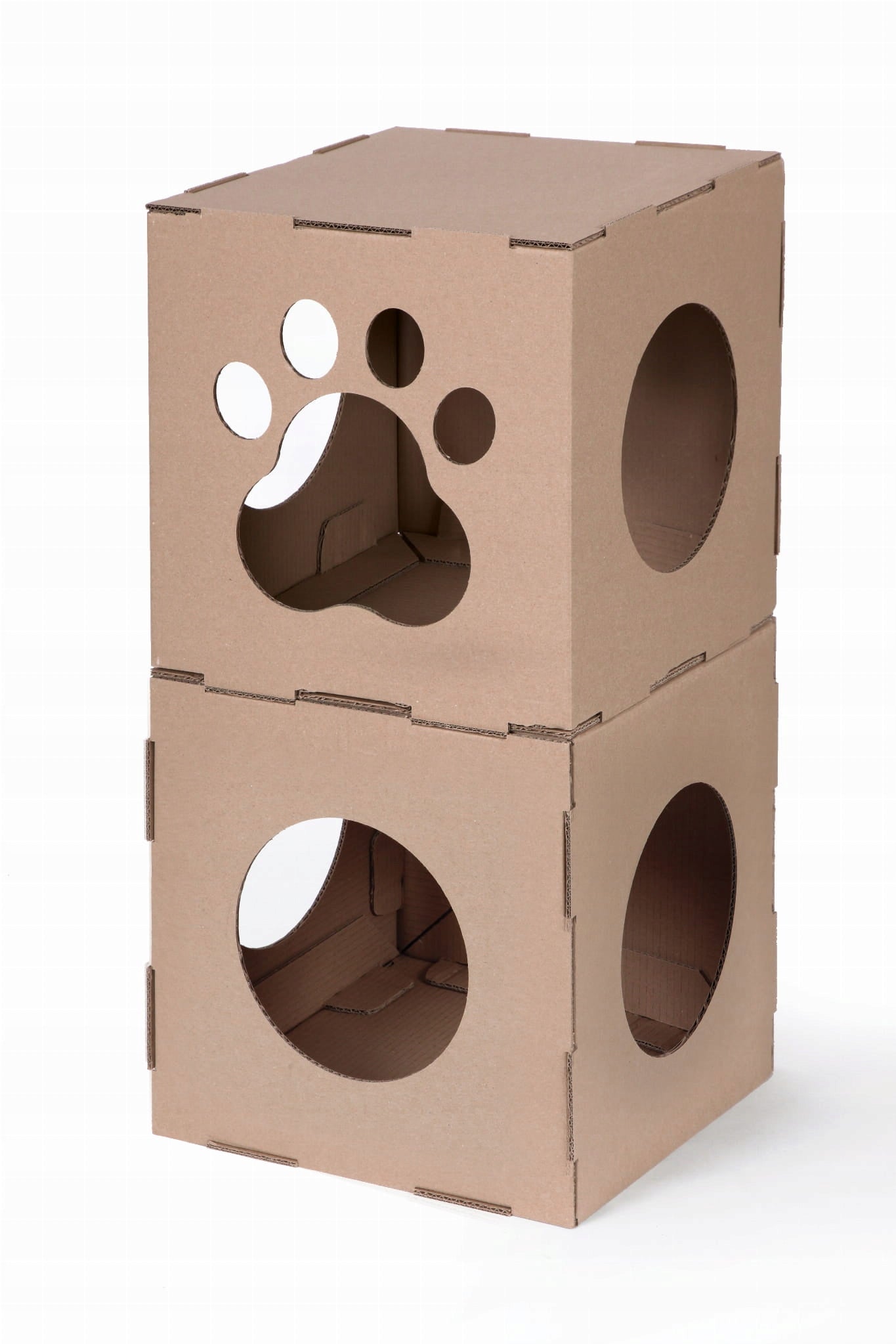 Modulinis katės namelis Carton+ Pets Twins