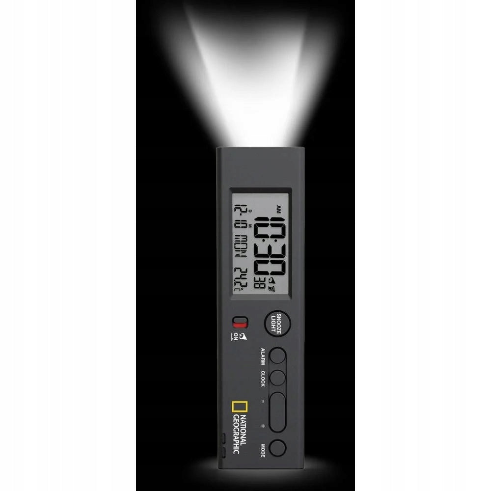 Uhr, Thermometer und Taschenlampe NATIONAL GEOGRAPHIC RC 
