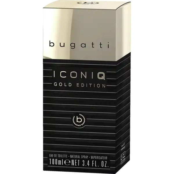 Bugatti Iconiq Gold eau de toilette for men 100 ml Brand Bugatti