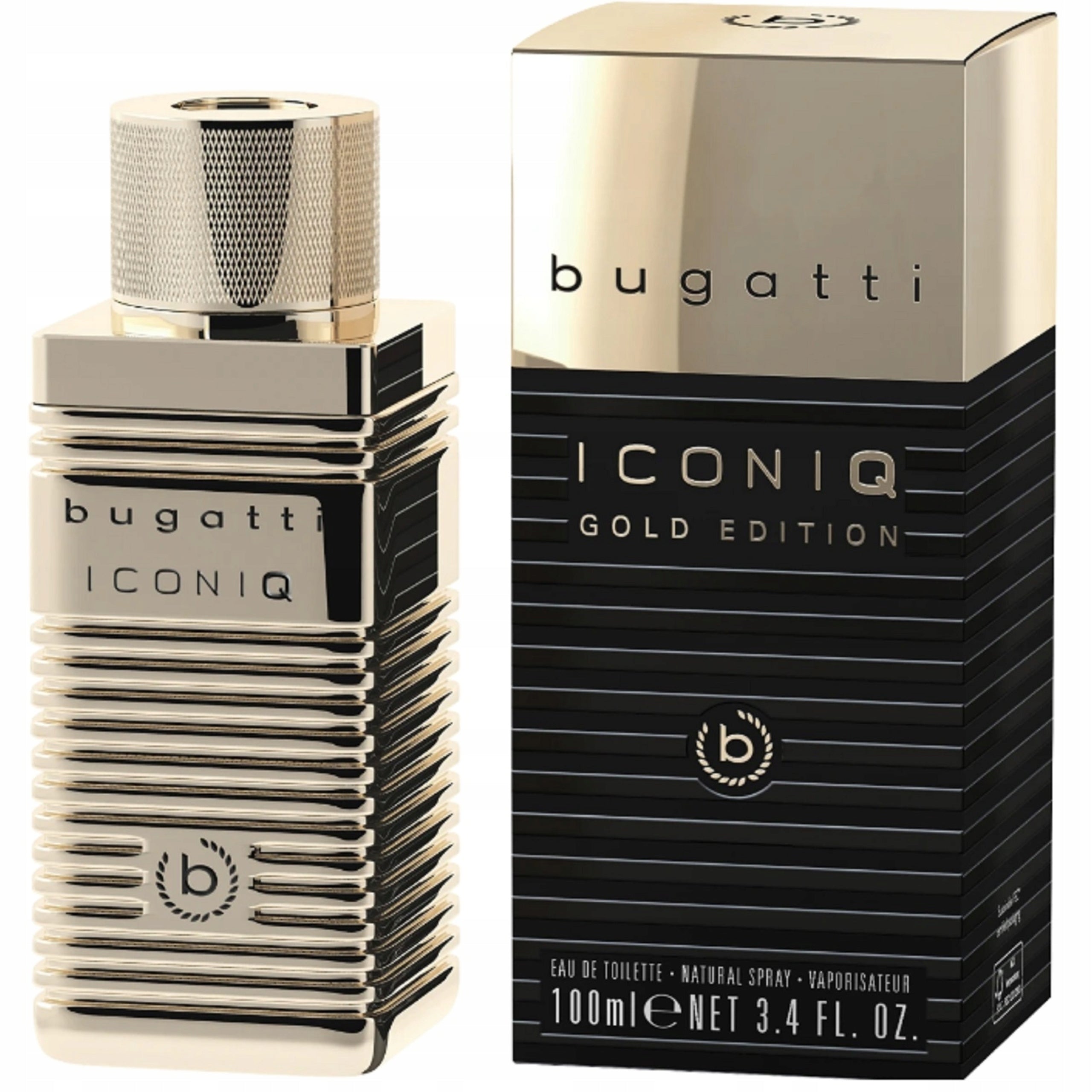 Bugatti Iconiq Gold eau de toilette for men 100 ml